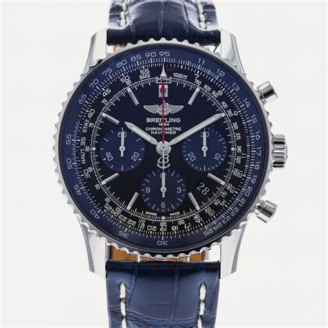 breitling navitimer 01 blue edition|original breitling navitimer.